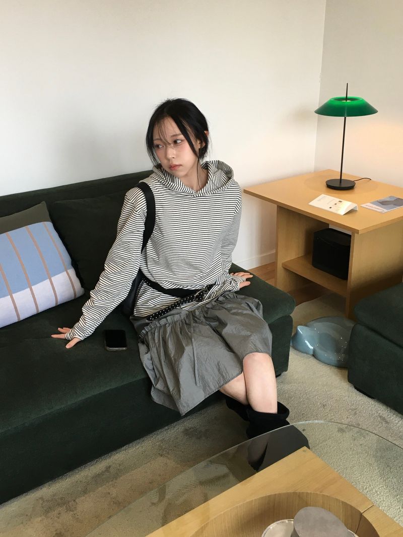 RITCORE（リットコア）の「Roti Nylon Midi Shirred Skirt (2c)（Skirts）」