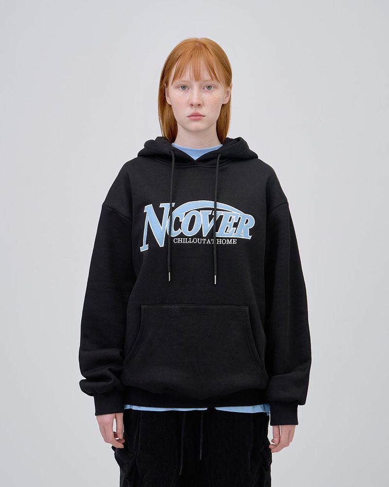 SWING LOGO HOODIE - BLACK