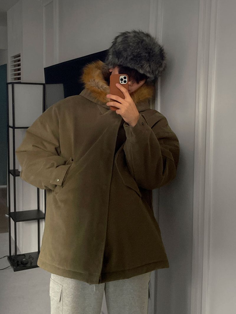 ASCLO Himalayan Fur Hood Jacket (3color)