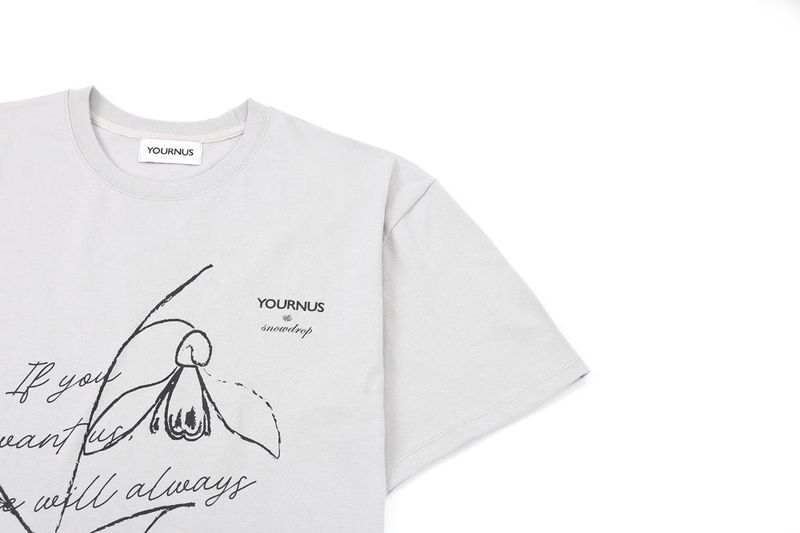 26SS★ Snowdrop Over Half Sleeve