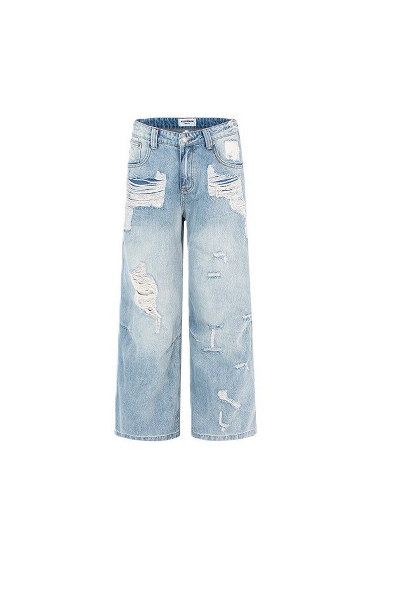 CZ Basicsの「ライトブルーダメージ加工ルーズジーンズ（パンツ）」