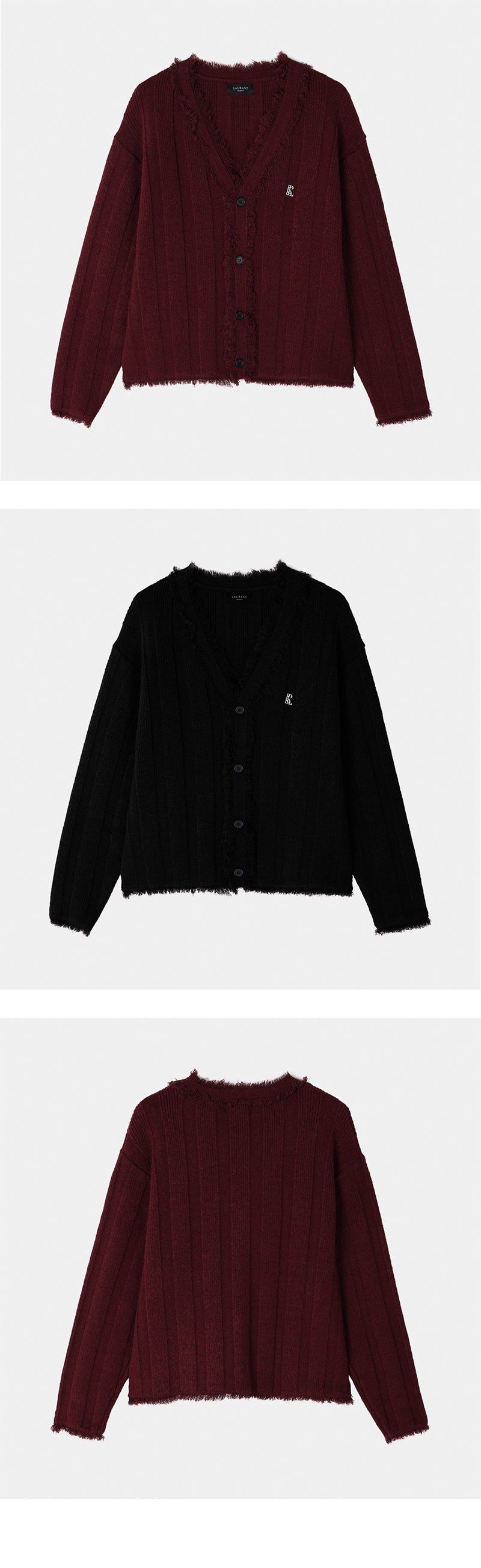 [MADE] Tessel cutting golgi cardigan(2color)