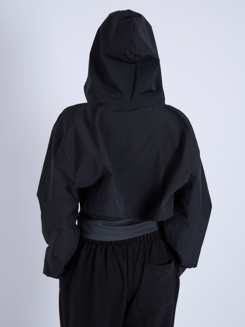 Hooded Shrug, Black