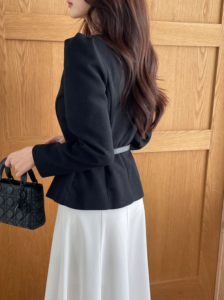 Elina Span Flare Long Skirt