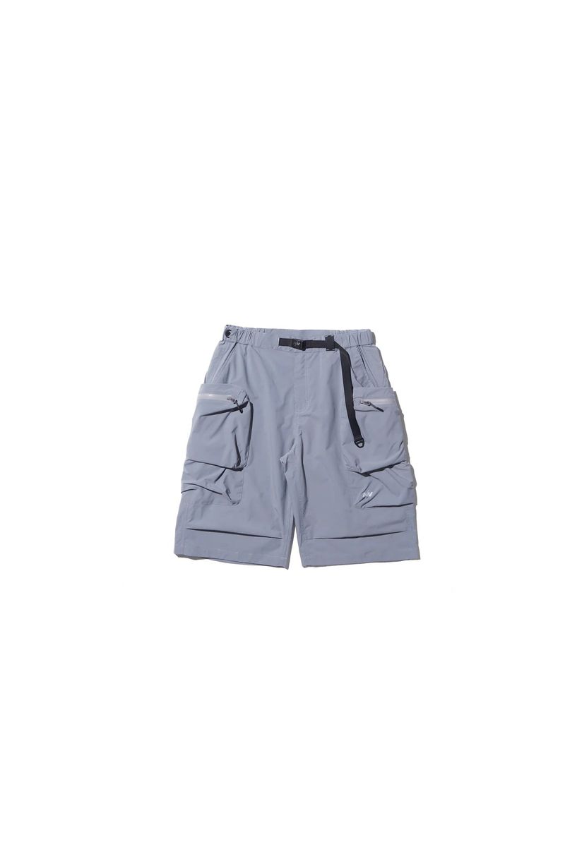 NīNEpointNīNE（ナインポイントナイン）の「DUO 3D POCKETS CAPRI PANTS - GREY  （Pants）」