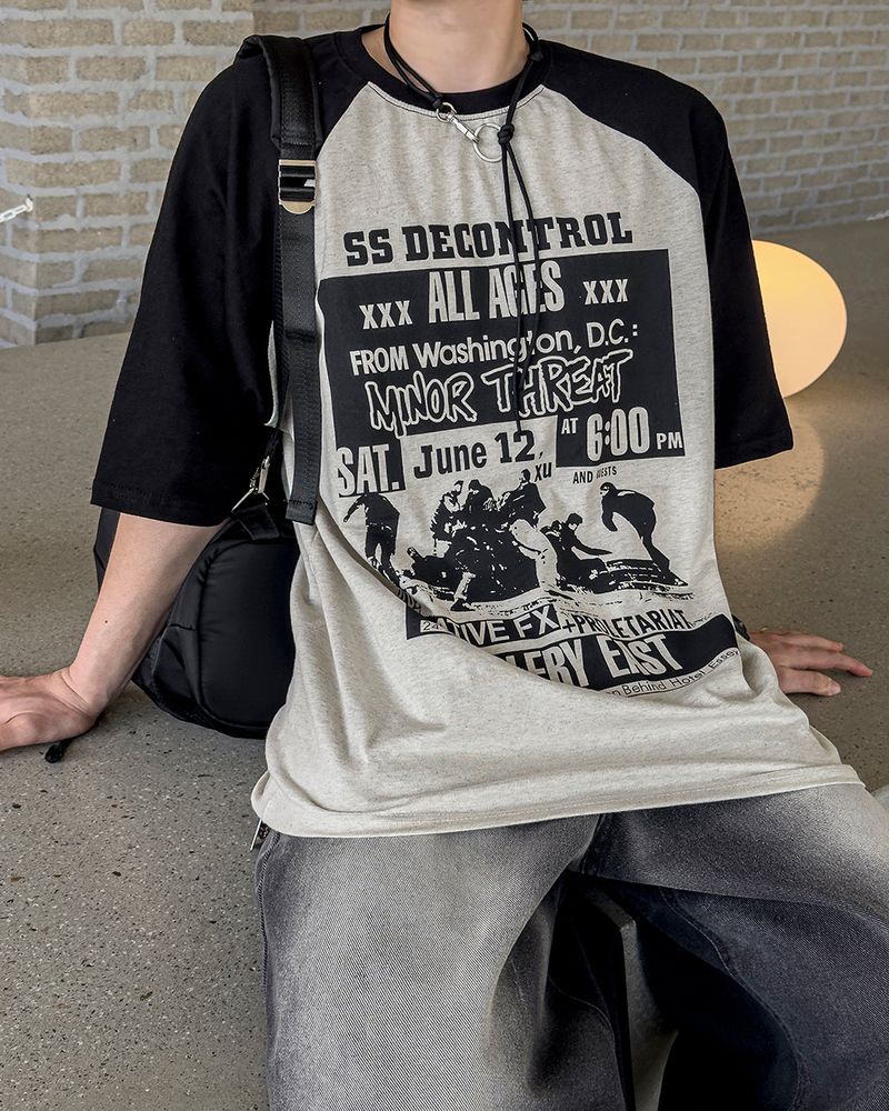 Control Raglan T-Shirts 3C