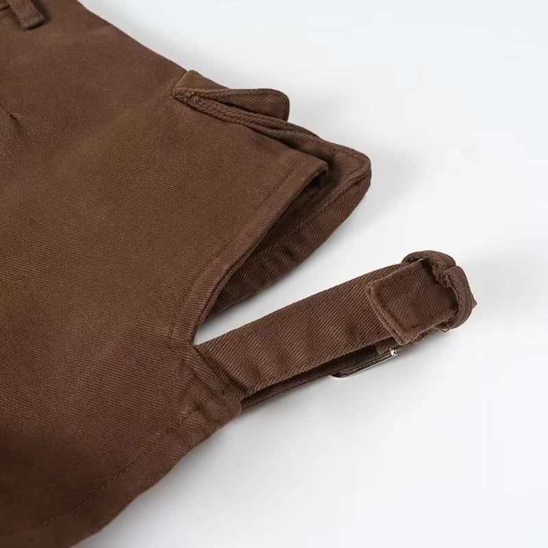 Cargo Belted Shorts 232292336