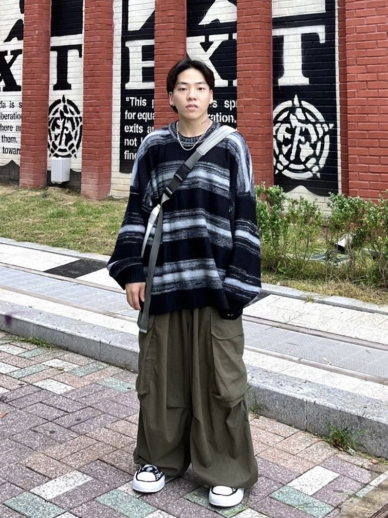 Stripe wave Knitwear
