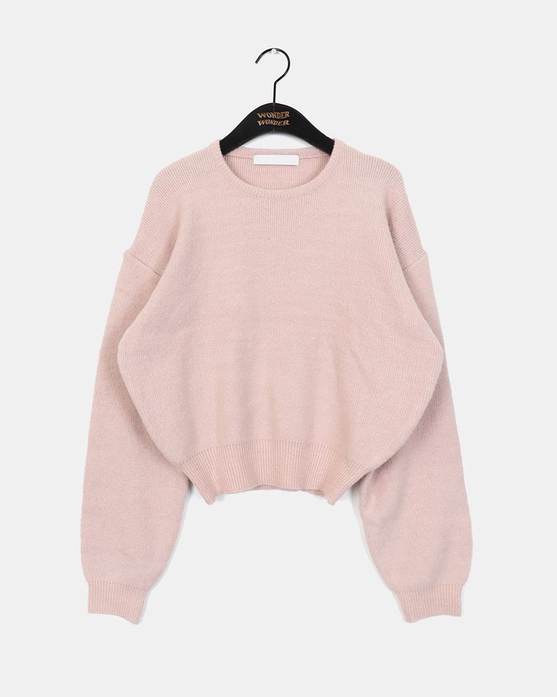 Posol Basic Short Round Knitwear