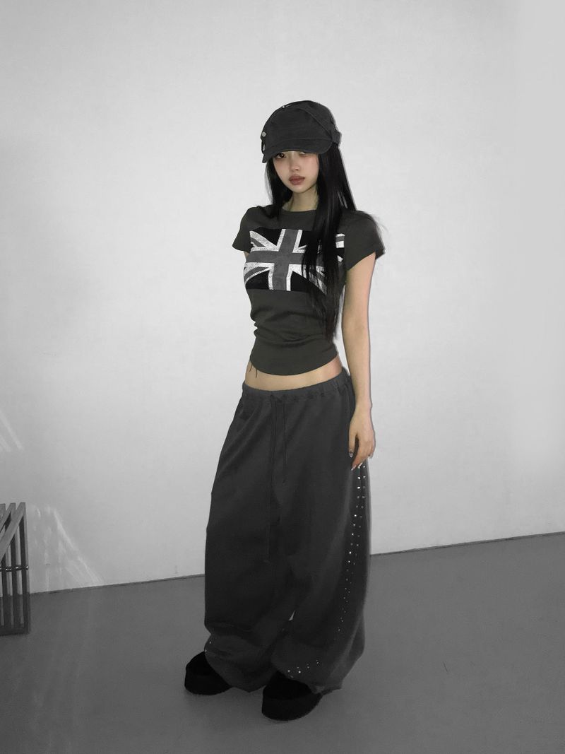 THEAIRTOWN（ザエアータウン）の「rock seek flag top(3 color) （Tops）」