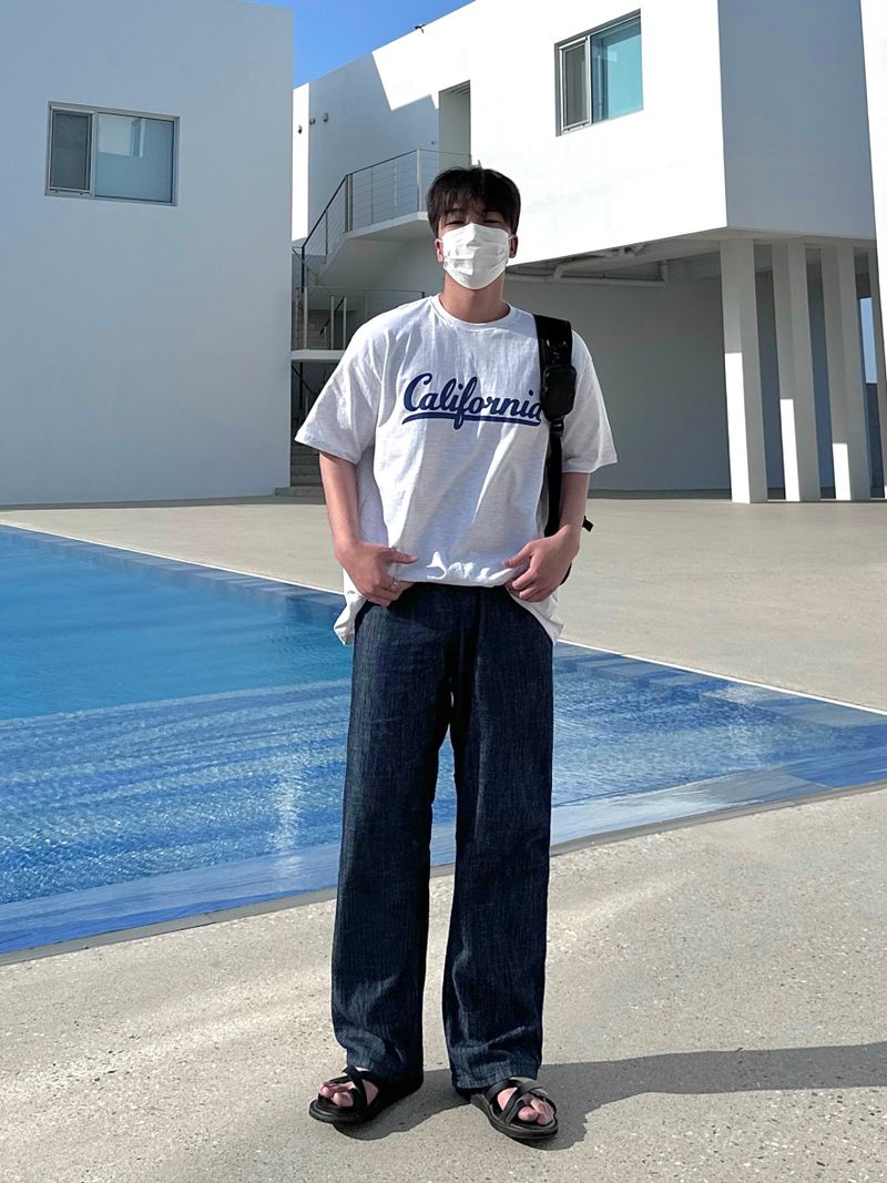 CALI PRINTING LOOSEFIT T-SHIRTS