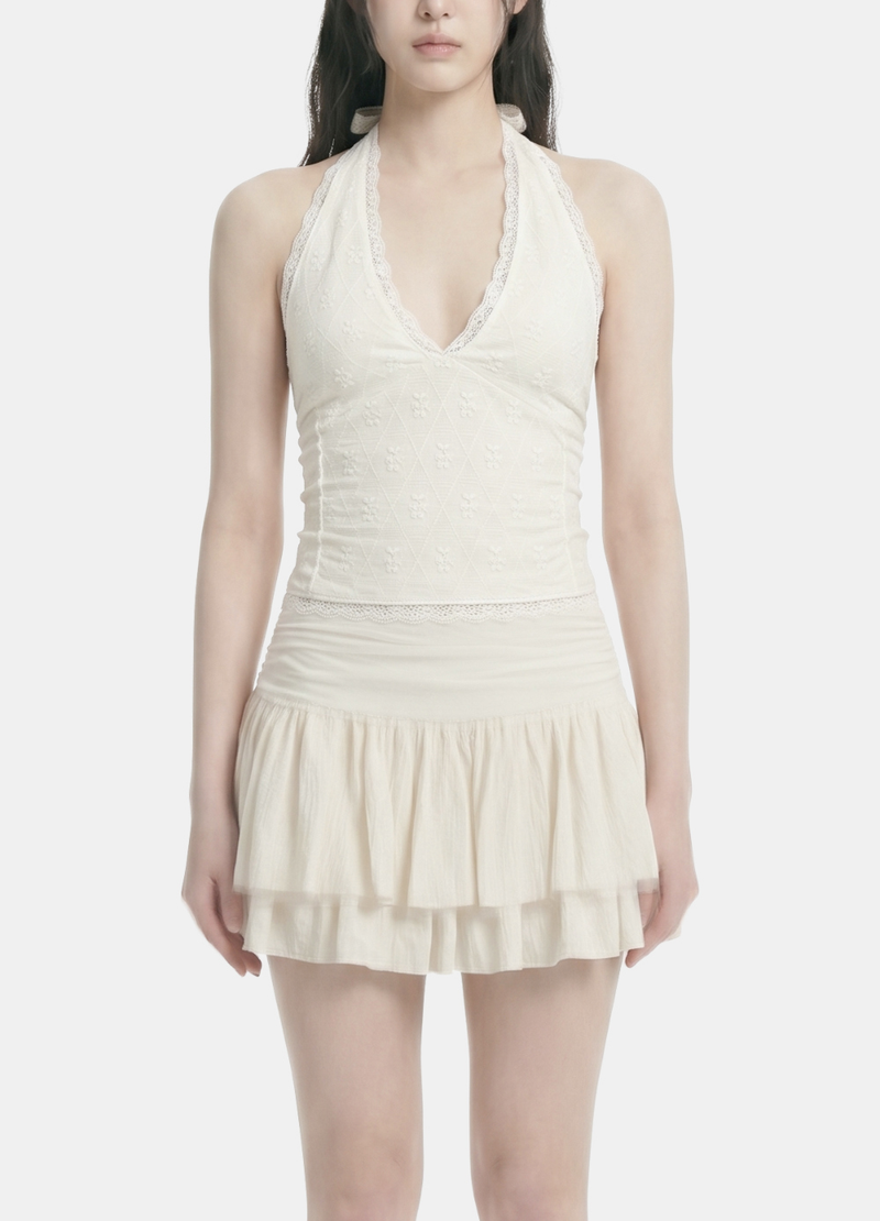 Yena Lace Halter Top