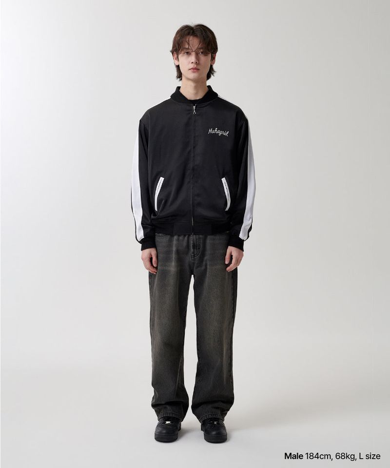 ROPE LOGO SATIN JACKET
