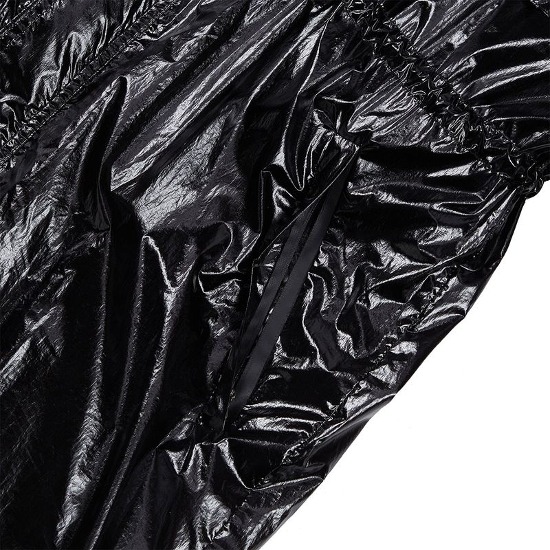 [24SS LSD COLLECTION] Hooded Nylon Raincoat_Black