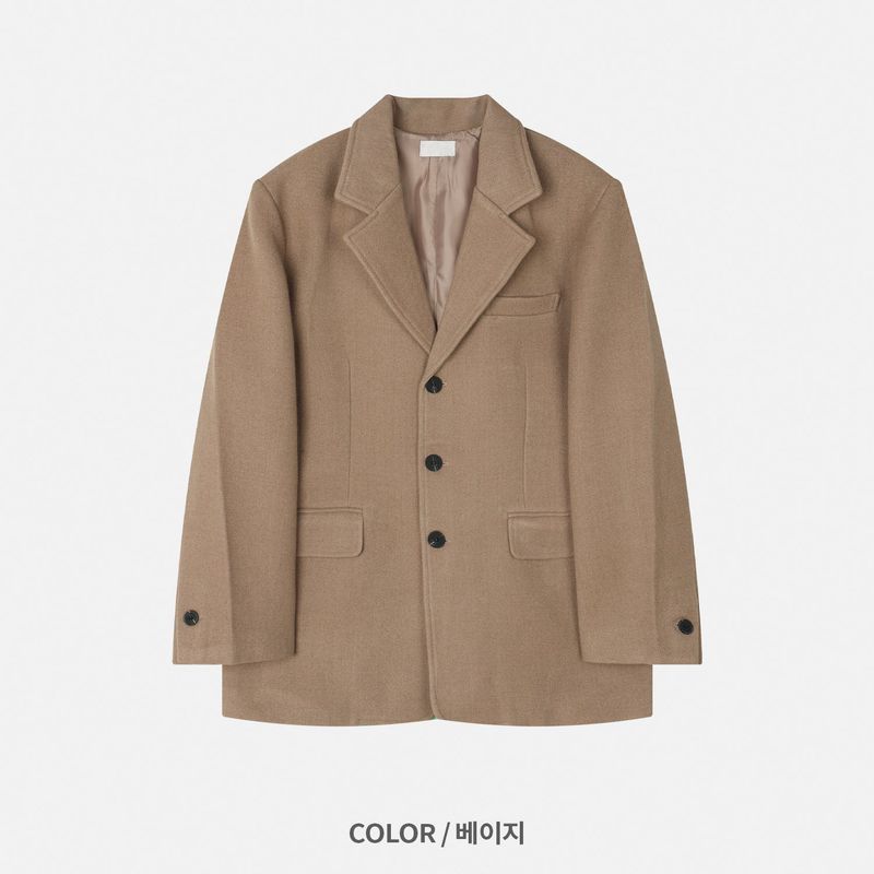 Blanc Winter Overfit Blazer (3c)