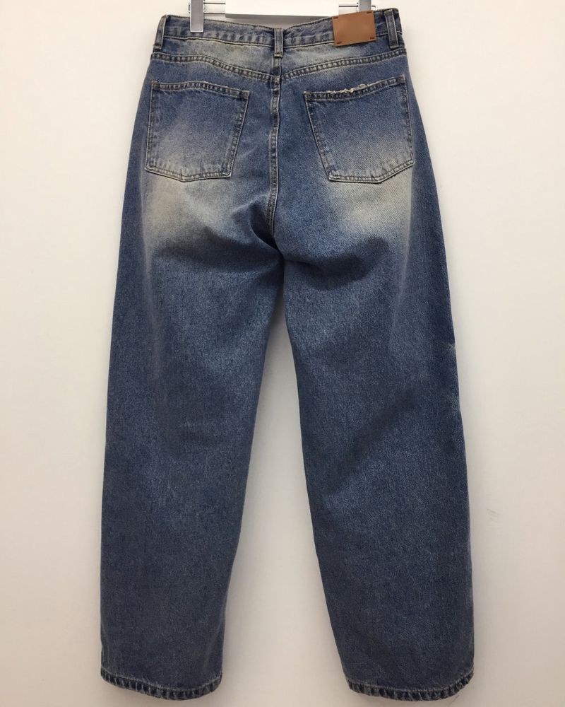 Side pinch sand denim (1color)