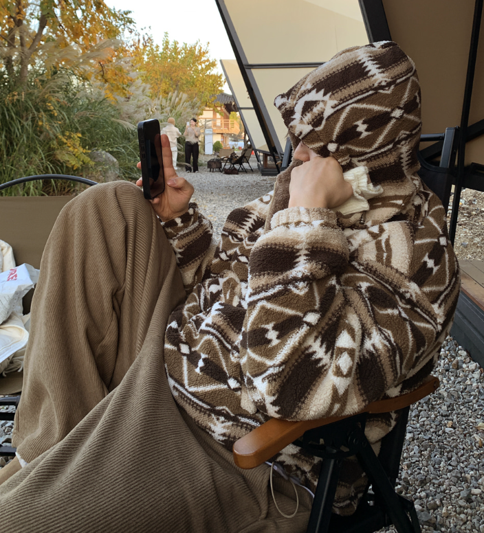 Garouk Two-Way Nordic Heating Hooded Jumper