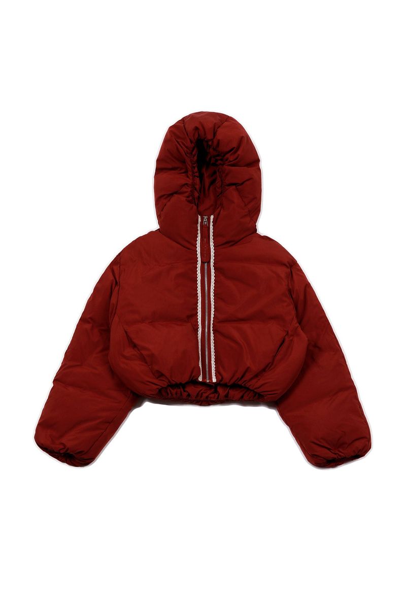 POPPALS（ポップパルズ）の「Shirring Hood Padding Jacket [Redwine]（Jackets/Outerwear）」