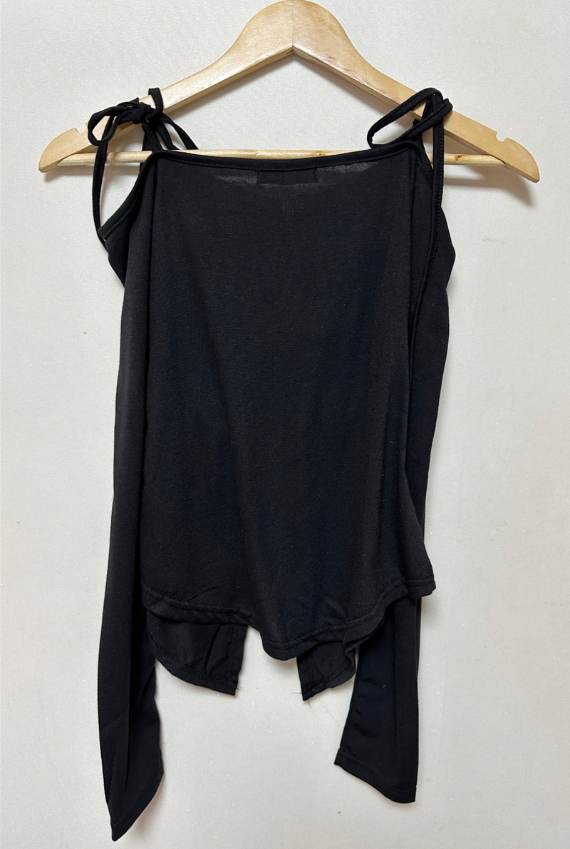 BALLERINA CORSET BOW OFF-SHOULDER🤍🖤 - 2 COLORS