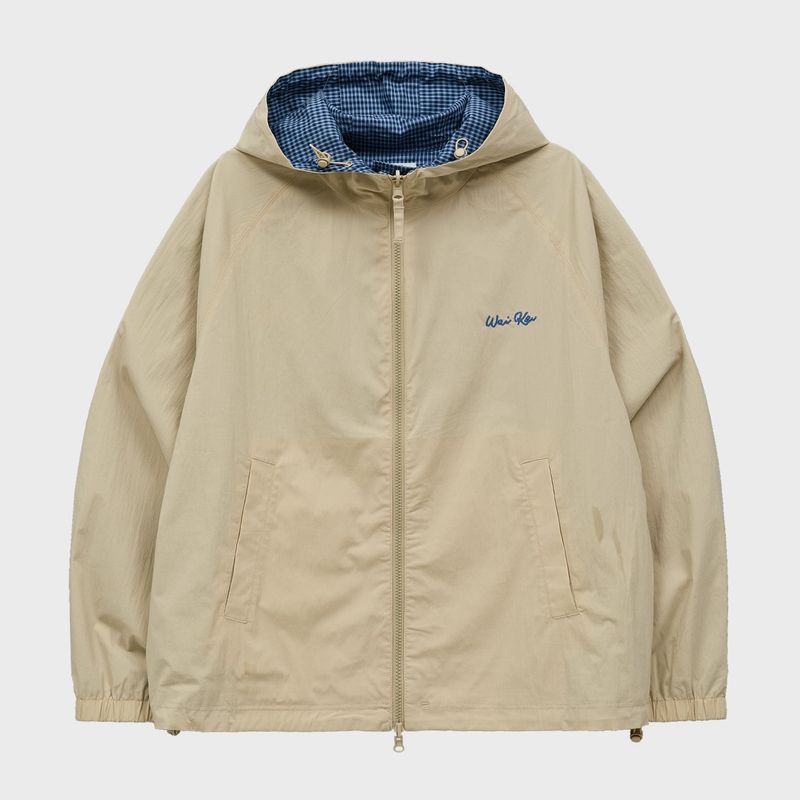 Riversible Check Windbreaker Ver.2