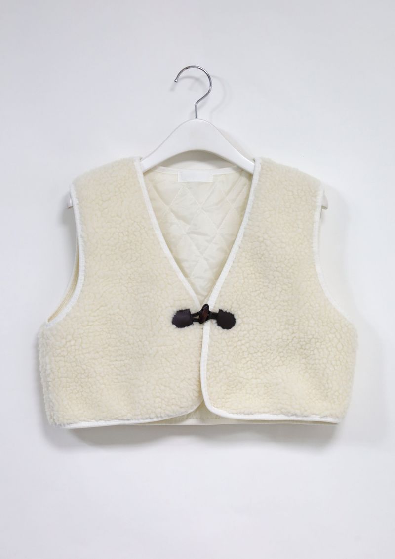 Bubbly Fur vest(4colors)