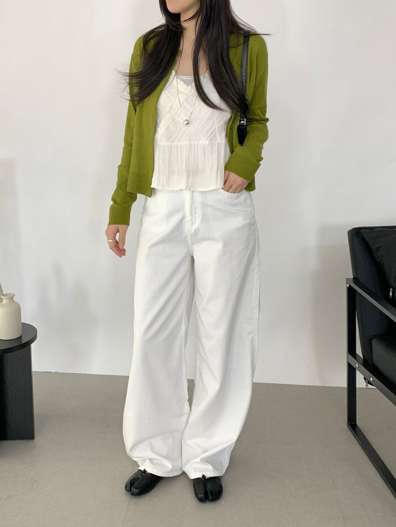 Julia straight wide pants