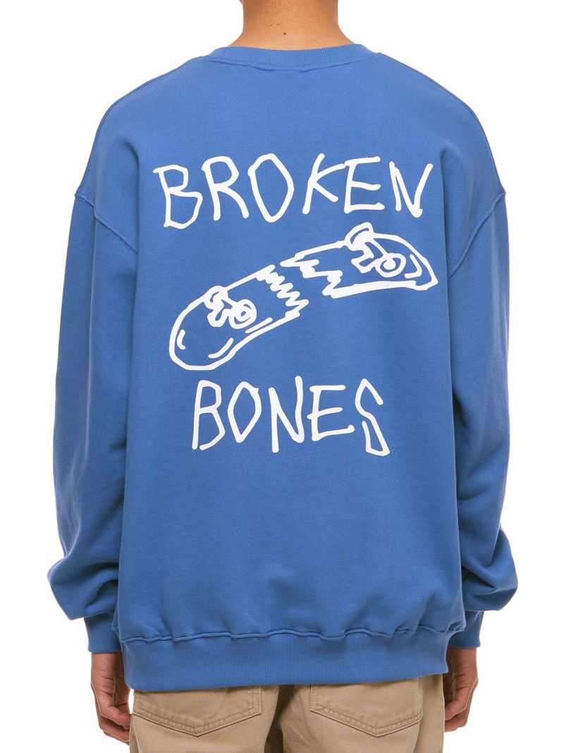 Broken_Bones Sweatshirt BLUE