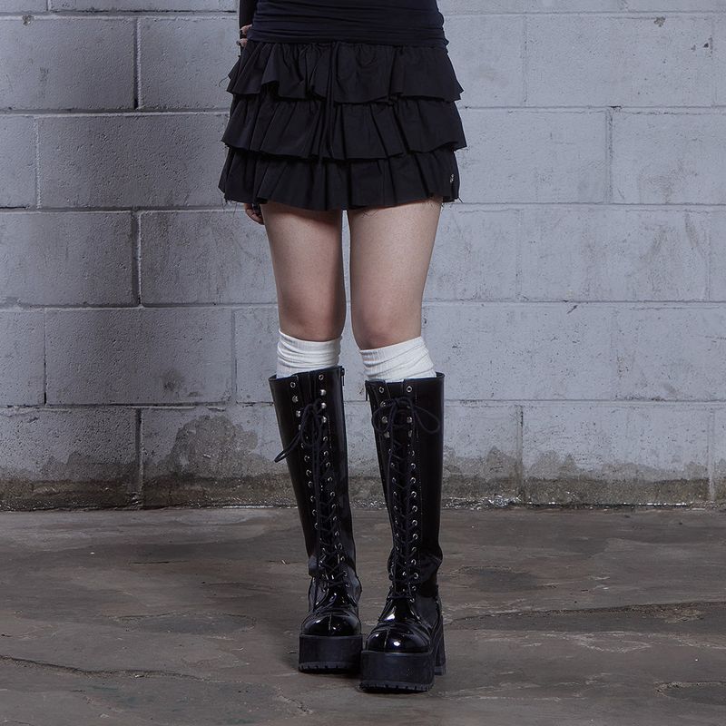 DAUSPICE(DUC)（ダウスピス）の「(DUC) Tutu Skirt Pants Black（Skirts）」