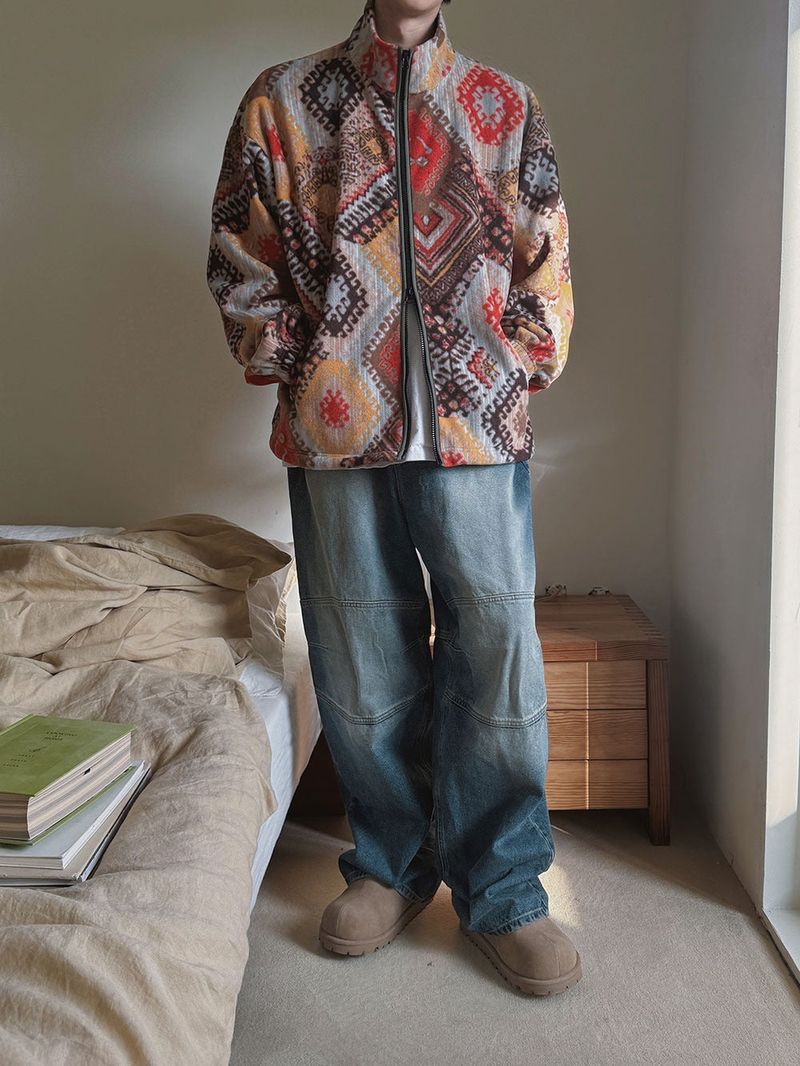 ASCLO Carpet Fleece Zip Up (2color)
