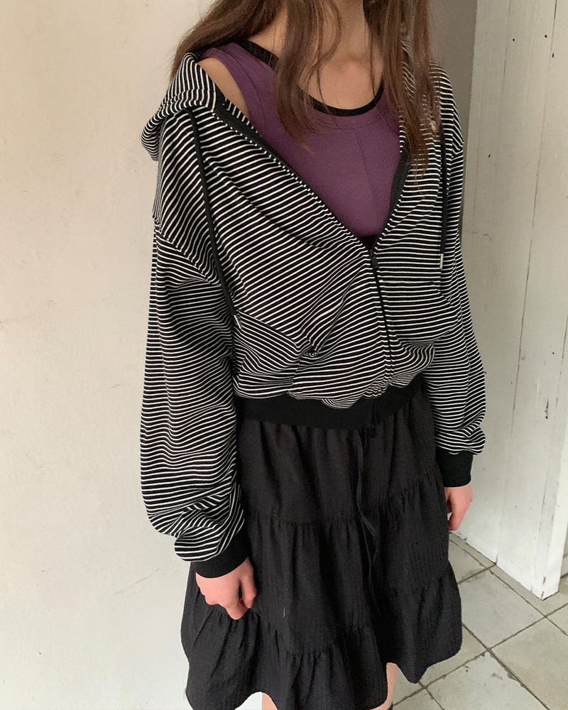 [ORIGINAL] Petit Cutout Ribbed Sleeveless