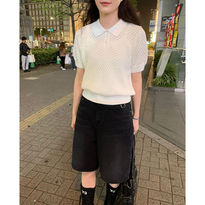 Mao Bermuda Denim Pants