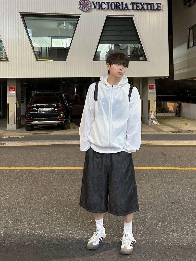 [Linen] Carpender Banding Bermuda Pants