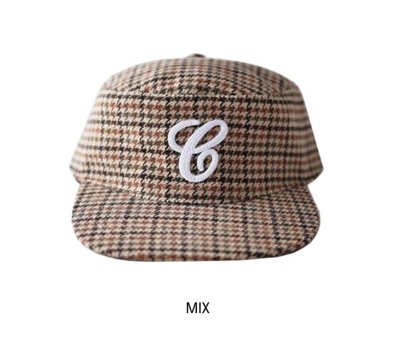 Multi Pattern Leather Strap Pillbox Ball Cap