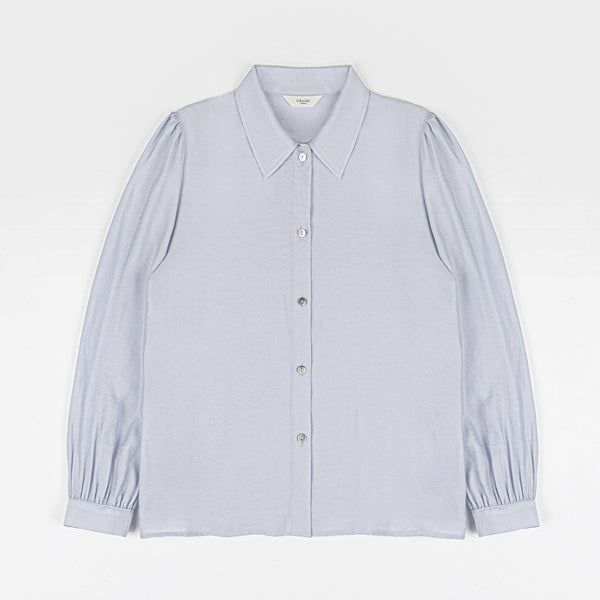Pure button blouse