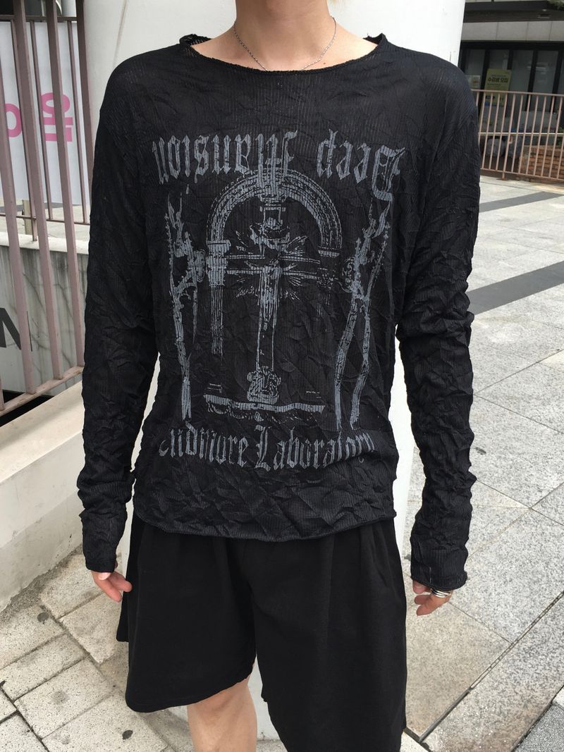 Death Harlem Ruched Long Sleeve 4C