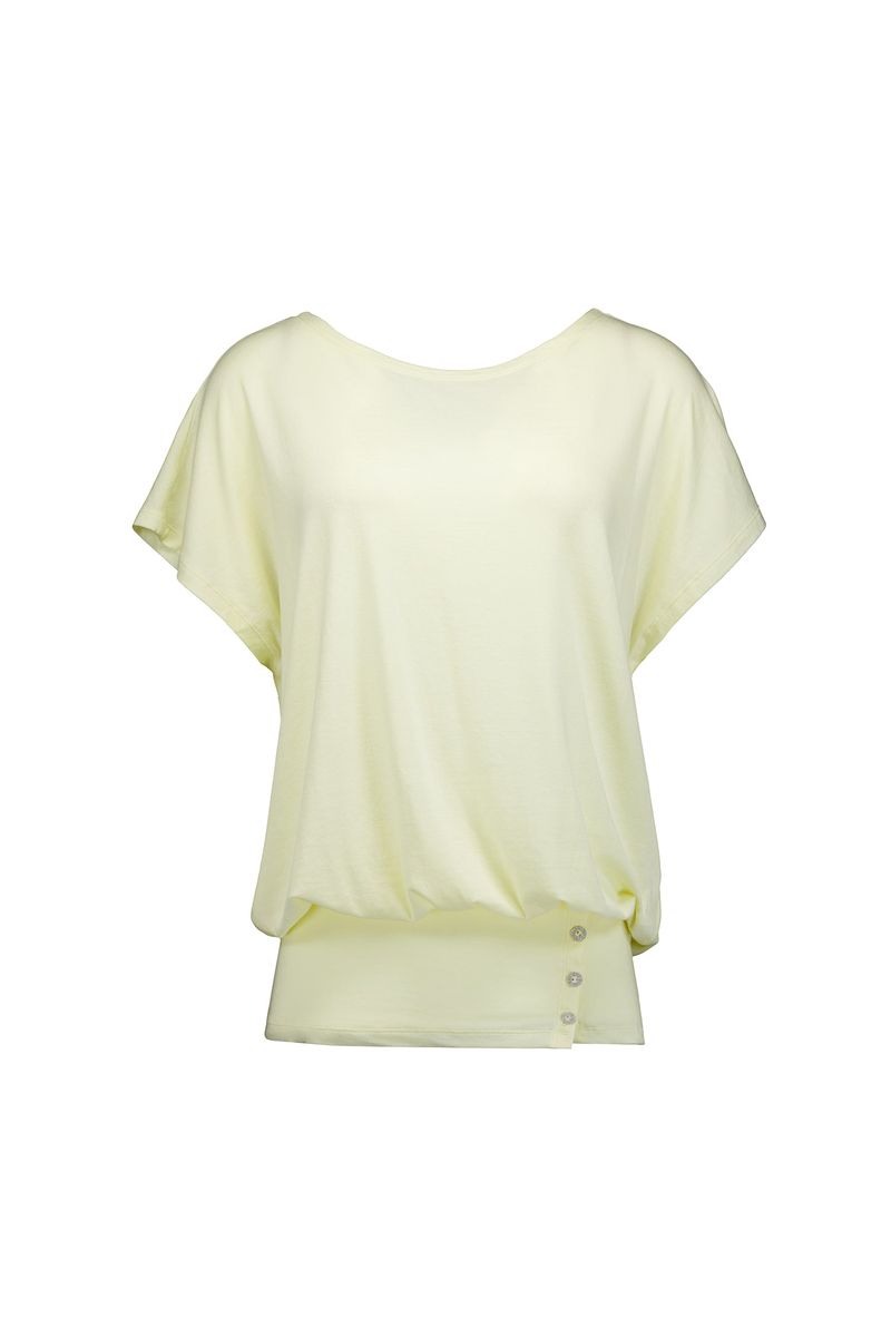 Drape Mini Dress [Lemon]