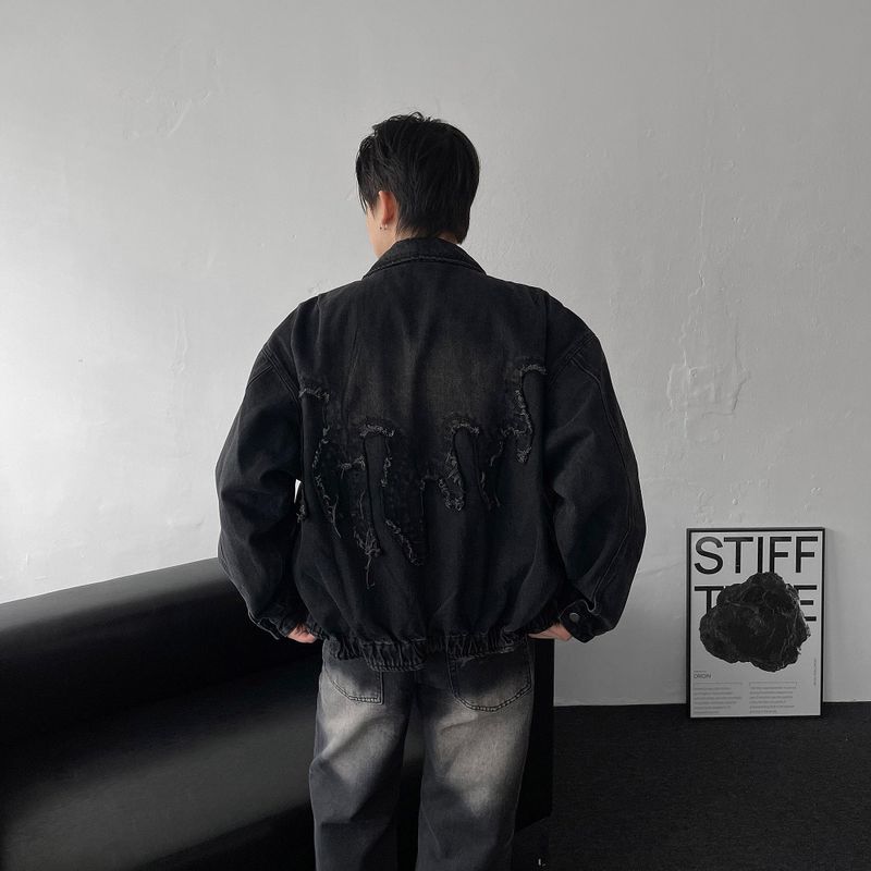 DV Backrovan Black Blue Vintage Jacket
