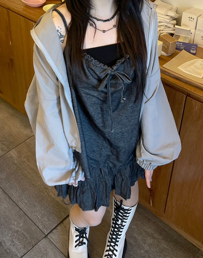 Spring Volume Windbreaker