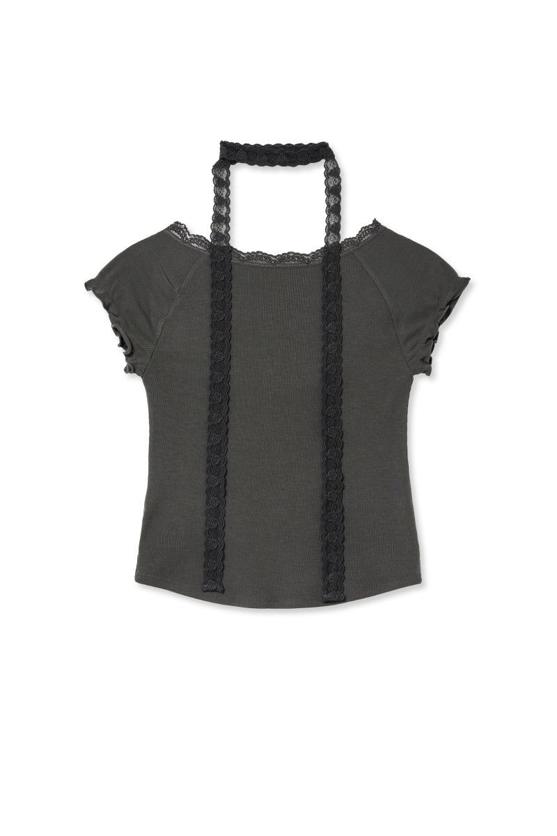 lace sc t (dark grey)