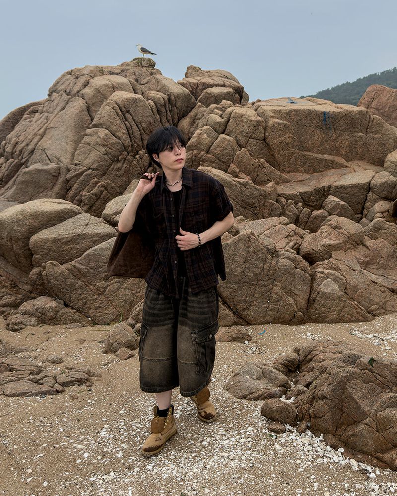 Brent Cargo Panel Bermuda Pants