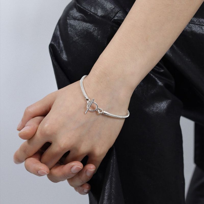 【MADE】 Thick line bracelet