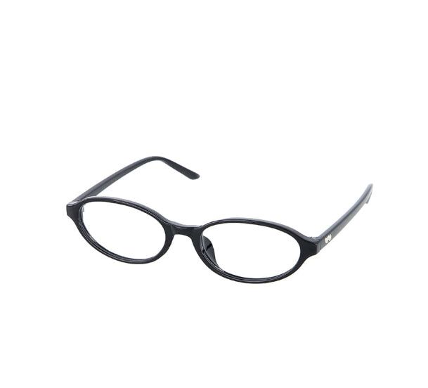 Nerd Heart Round Horn-Rimmed Glasses