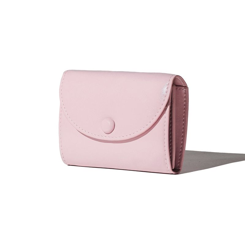 LE MASQUE(ルマスク)の「DOT TWO POCKET Coin & Card Wallets baby pink(Smartphone Accessories)」