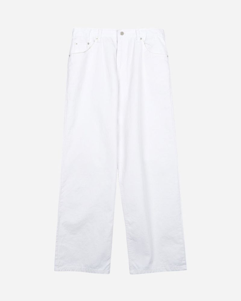 Basic Cotton Wide Pants 4C