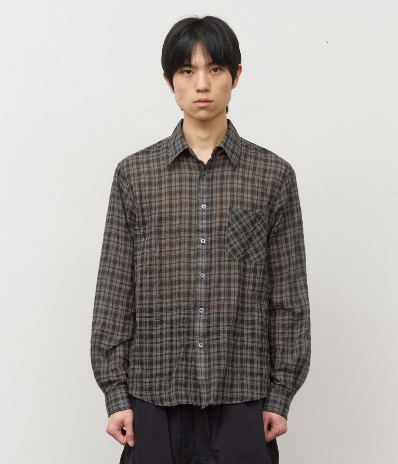 HIFIFNK(ハイファイファンク)の「Mark Checked Shirt(Tops)」