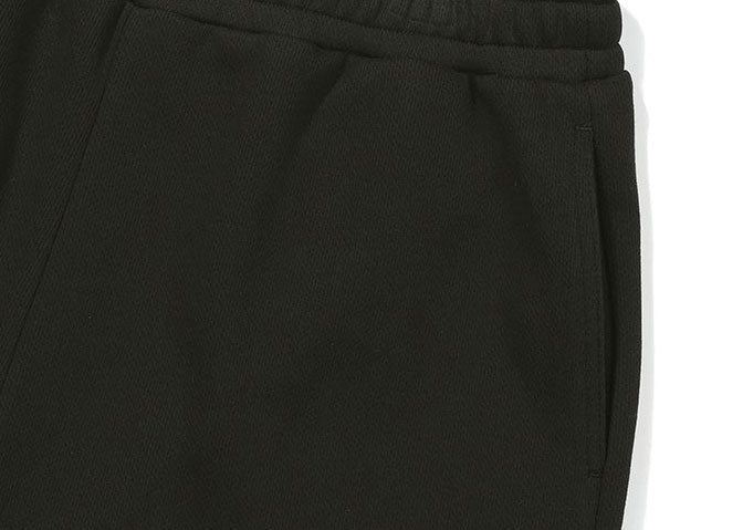 ESSENTIAL MESH SWEAT SHORTS【BLACK】