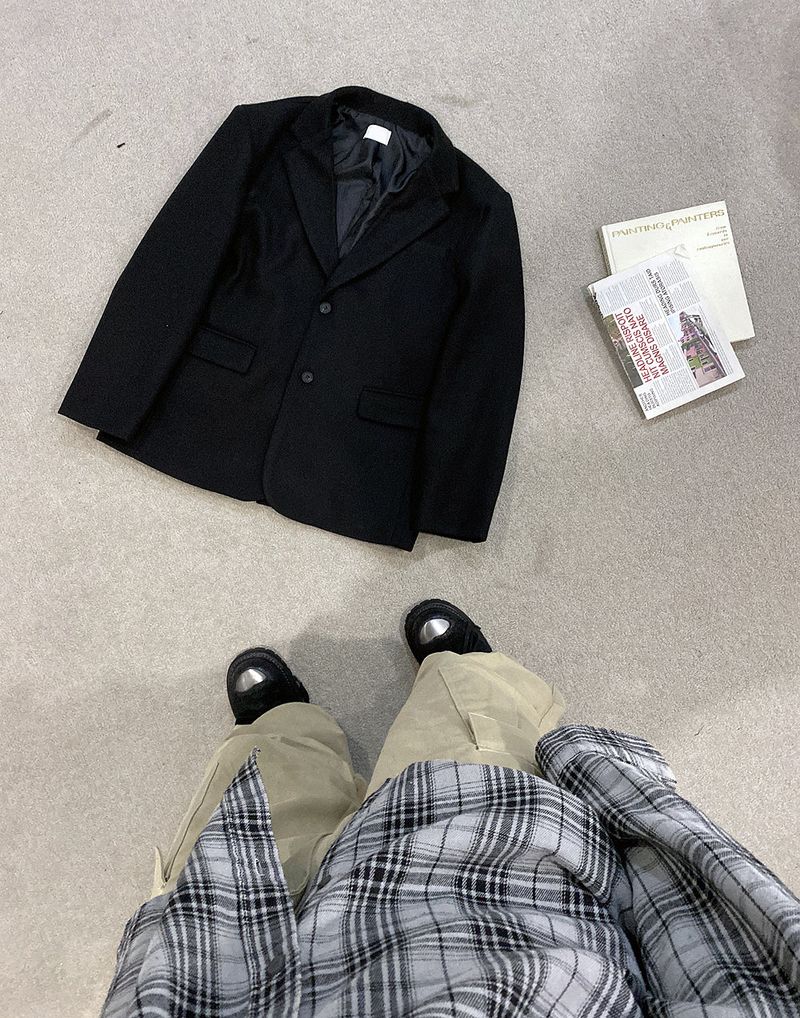 No.1001 wool 60 blazer JK