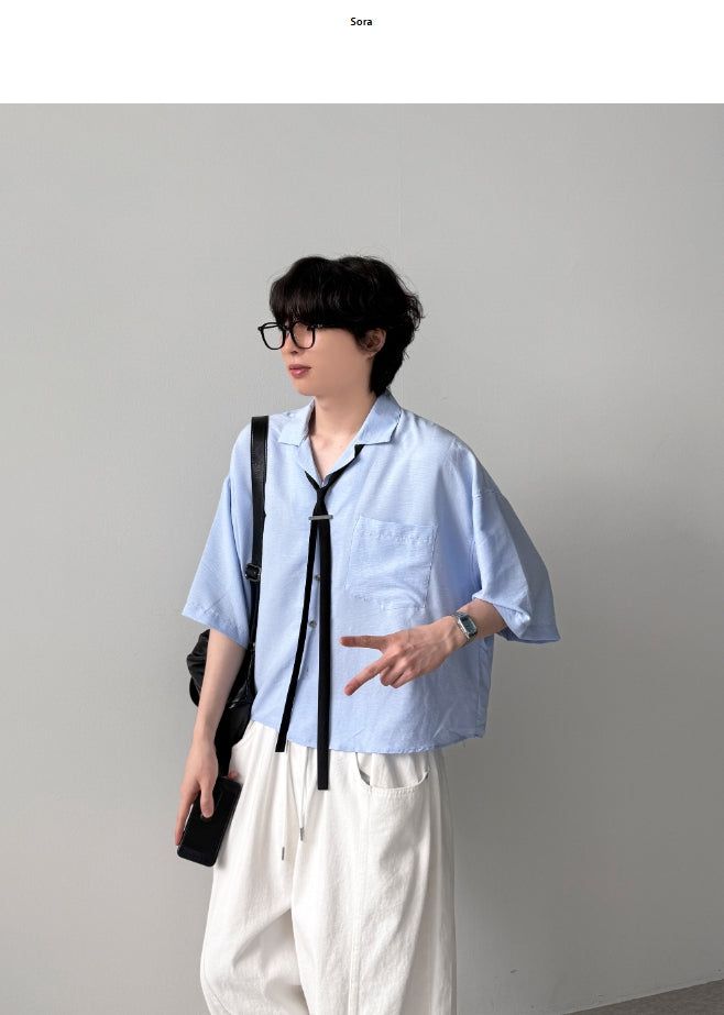 Bible Crop Half Shirt