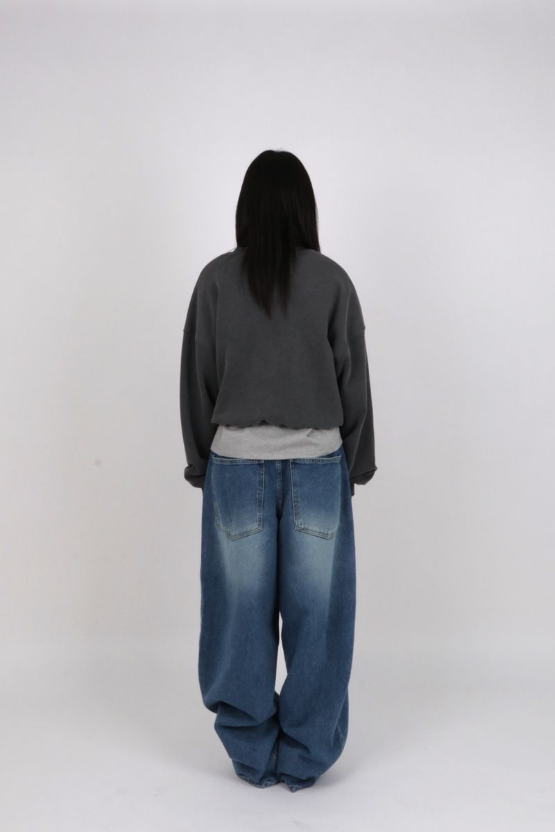 SIMON BALLOON DENIM PANTS