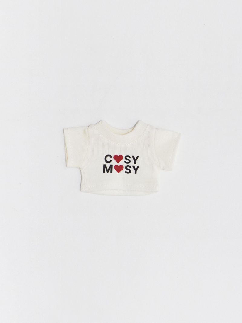 Cosymosy(コジモジ)の「キーリングアクセサリー 'Cosymosy Tシャツ'(トイ/キーホルダー)」